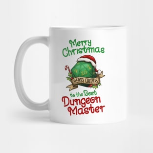 Merry Christmas to the best Dungeon Master Mug